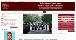 Desktop Screenshot of kvthanjavur.org